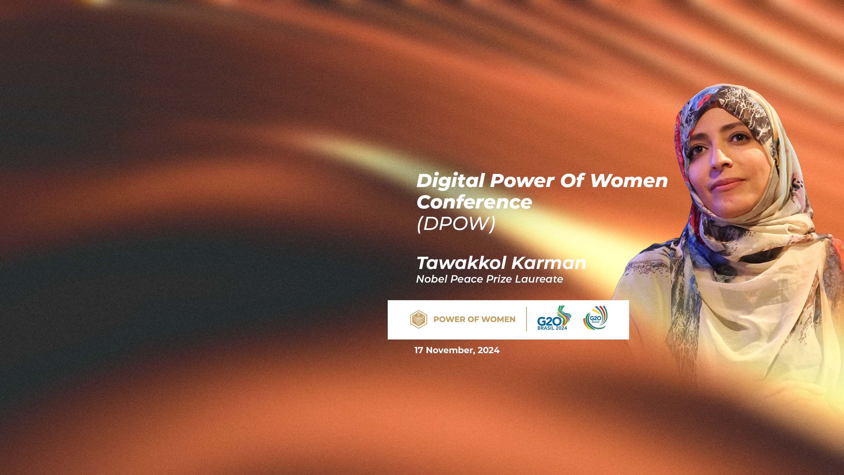 Nobel laureate to speak at "Digital Power of Women" Conference 2024